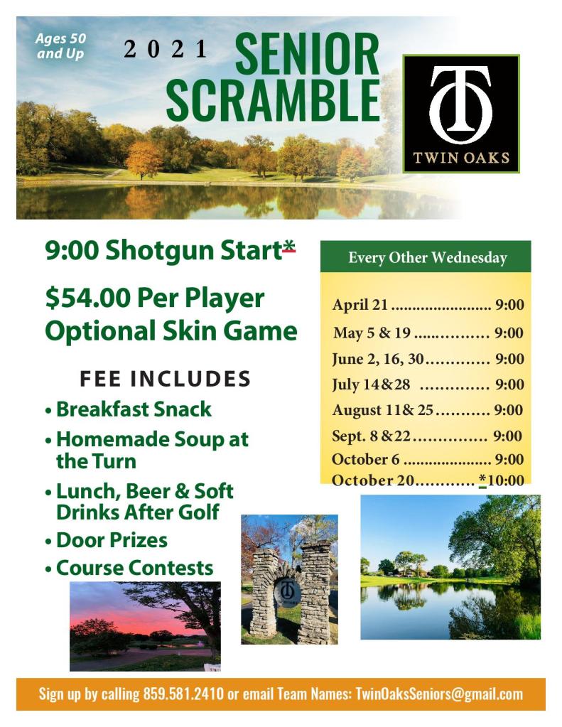senior scramble